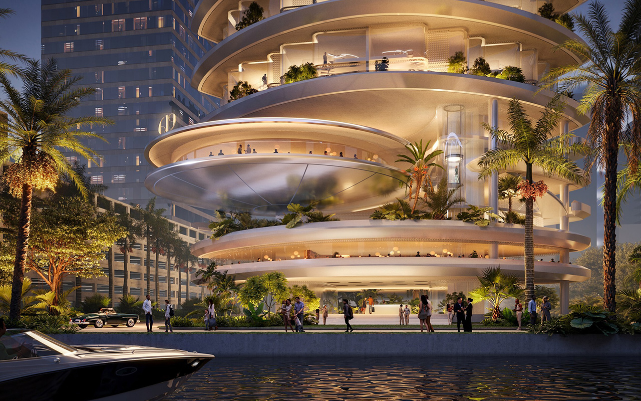 619 Brickell Nobu Branded Residences — 75-story luxury tower in Brickell, Miami