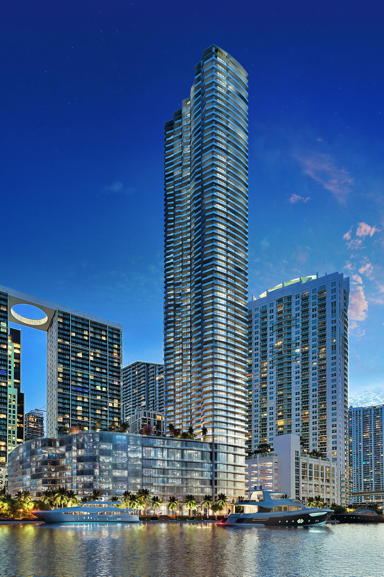 Baccarat Residences — 75-story ultra-luxury tower in Brickell by Related Group
