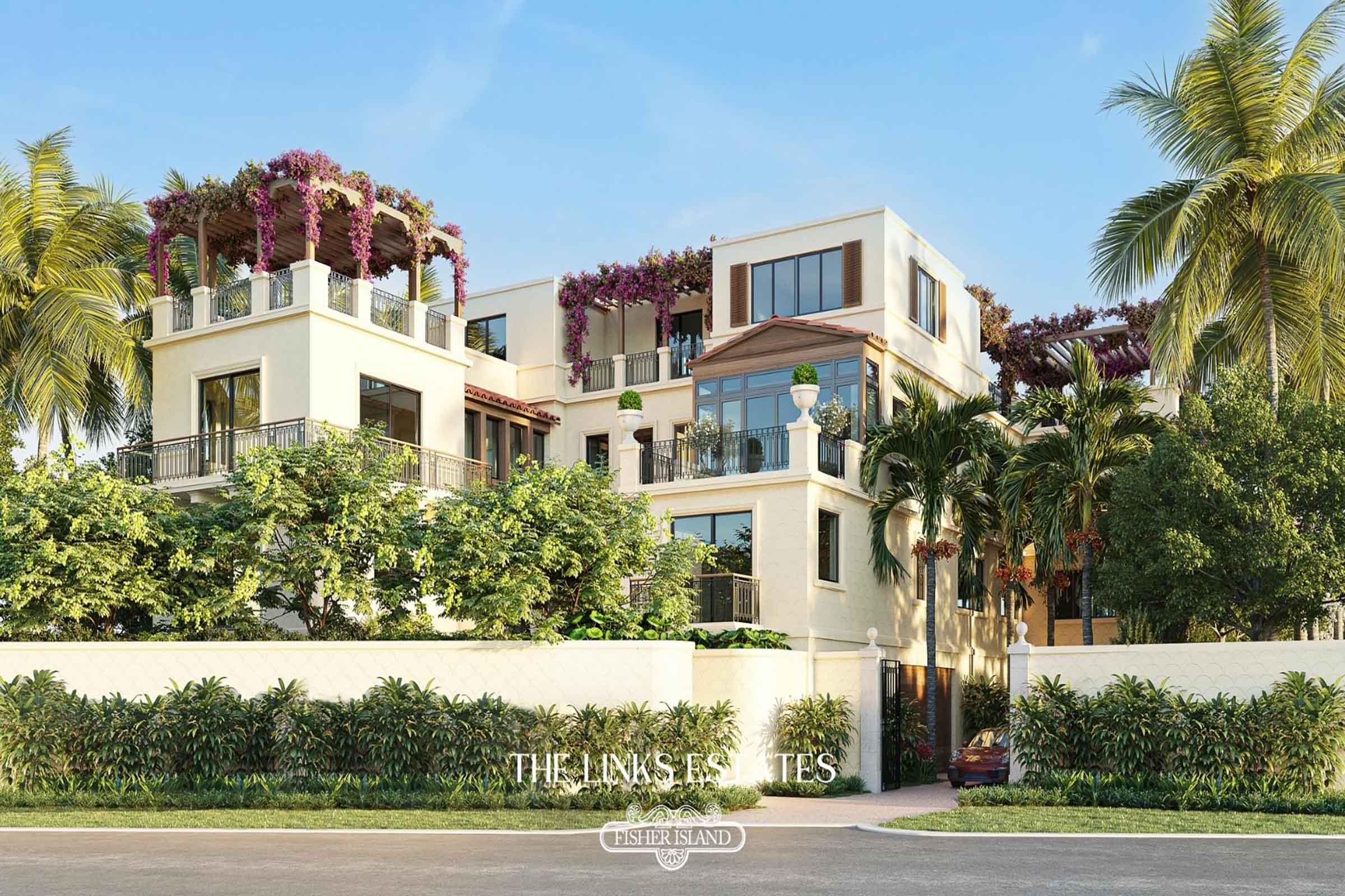 The Links Estates at Fisher Island — 12 Bespoke Mansions