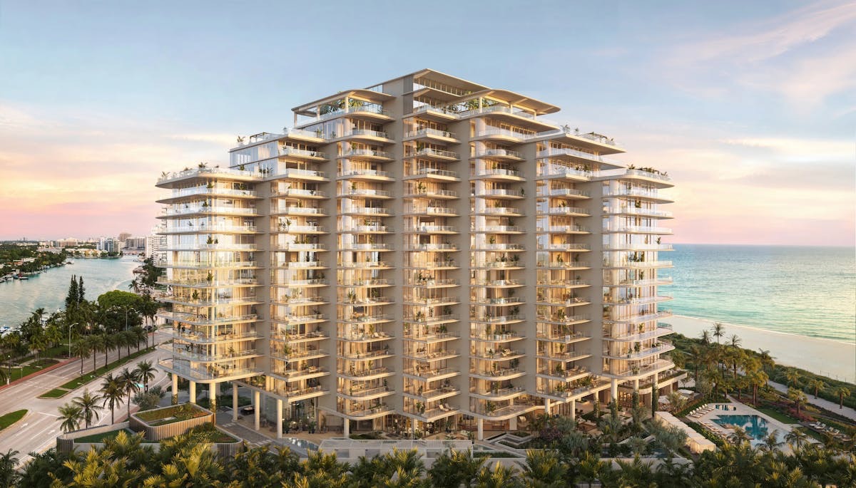 The Perigon — 17-story oceanfront residences in Miami Beach by OMA / Rem Koolhaas